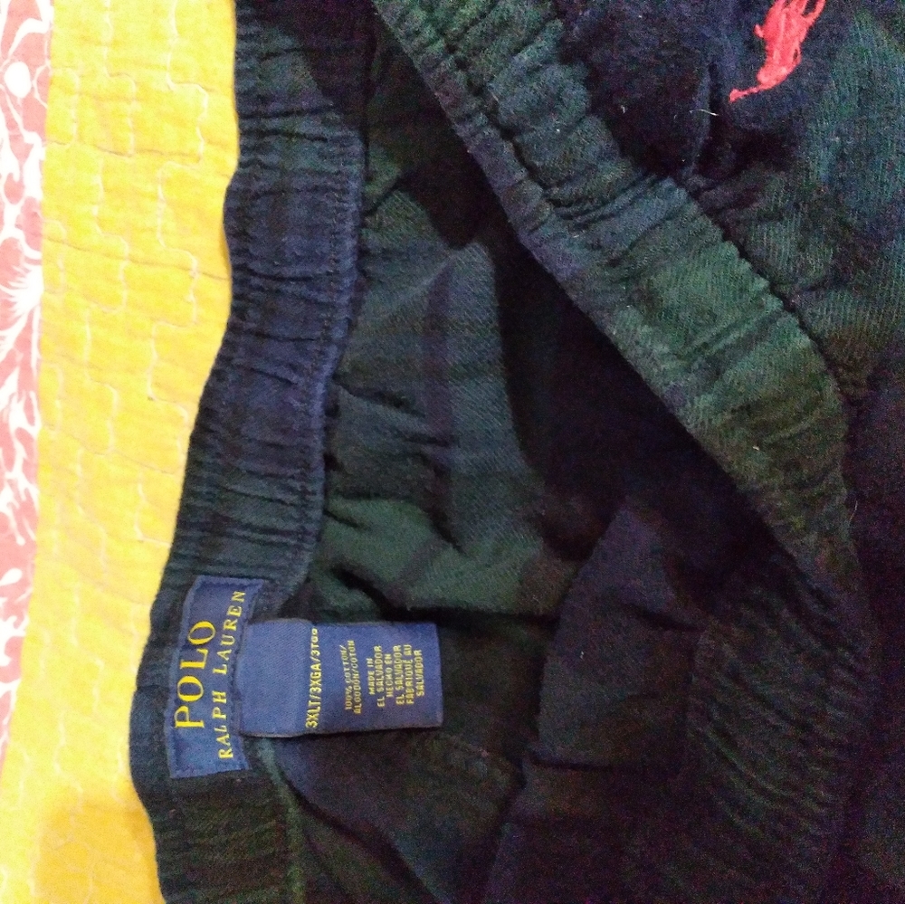 mens Ralph's Lauren Polo Pajama 3xl